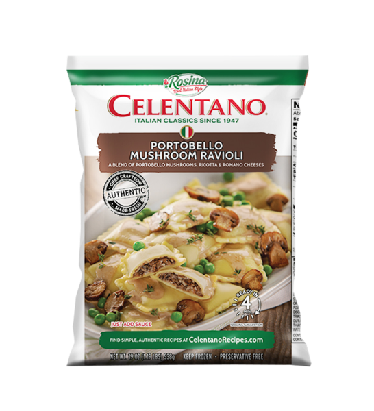 Celentano Portobello Mushroom Ravioli