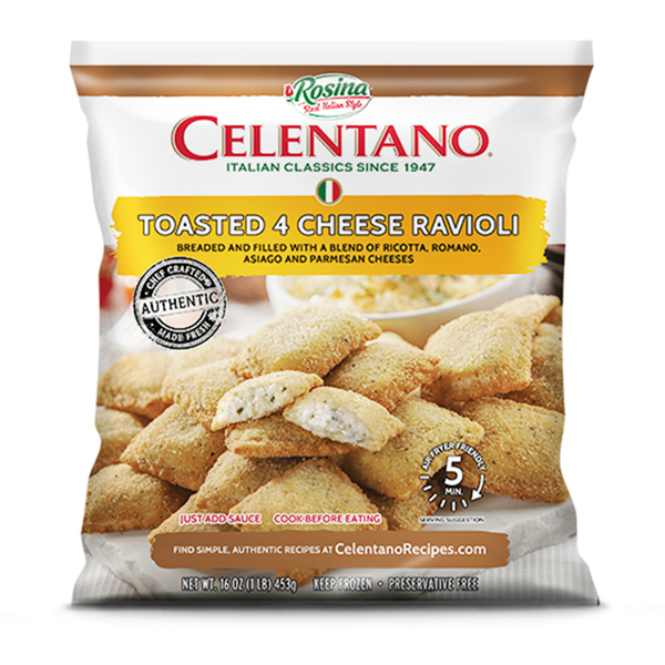 Celentano Toasted 4 Cheese Ravioli Celentano Toasted 4 Cheese Ravioli