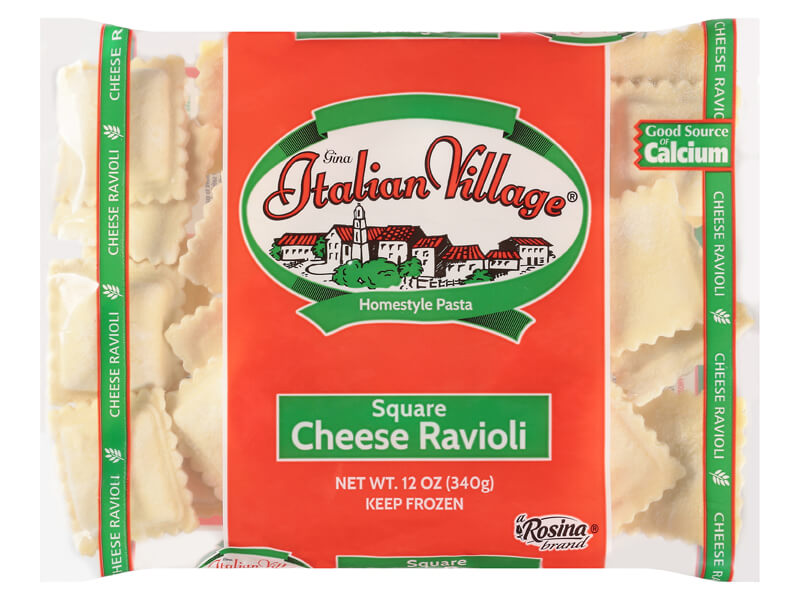 Italian Village Square Cheese Ravioli