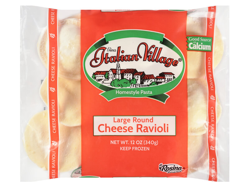 Italian Village Large Round Cheese Ravioli