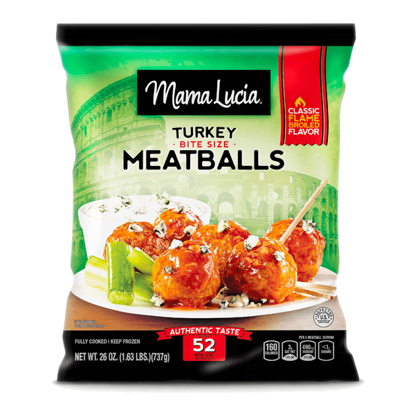 Mama Lucia Turkey Meatballs - Bite Sized