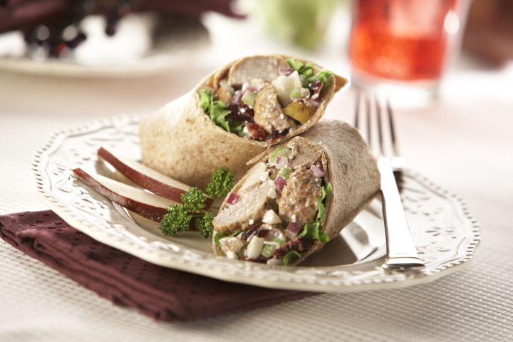 Wrap de Albóndigas de Pavo y Ensalada