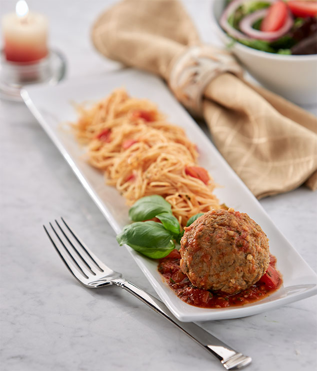 Rosina Sapore Grande Premium Beef & Pork Meatball & Angel Hair Pasta