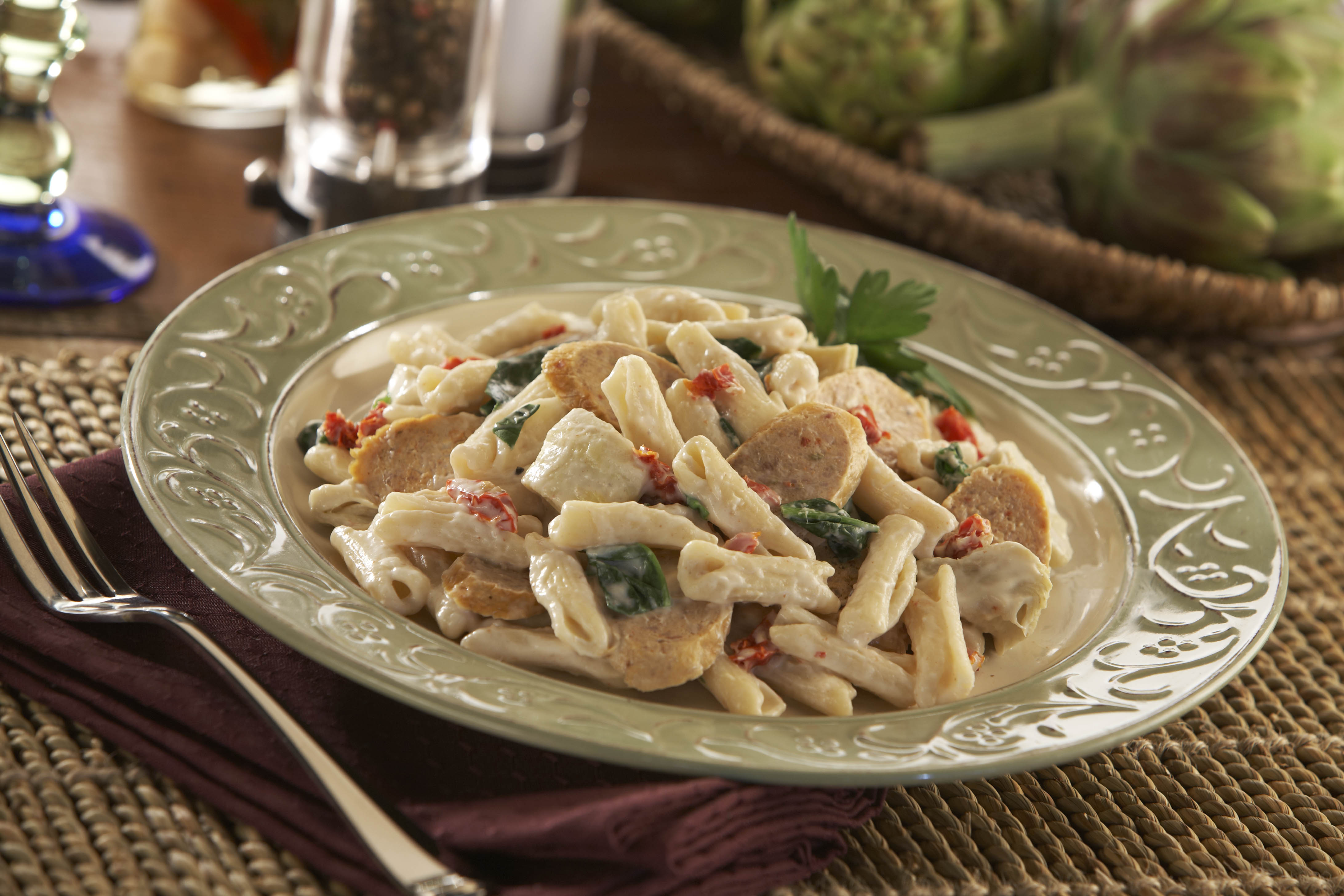Celentano Cavatelli with Sausage and Spinach