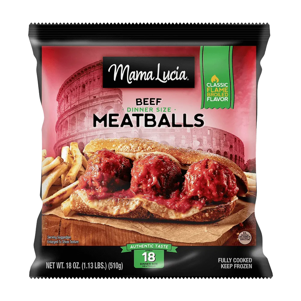 Mama Lucia® Beef Meatballs | Rosina Food Products