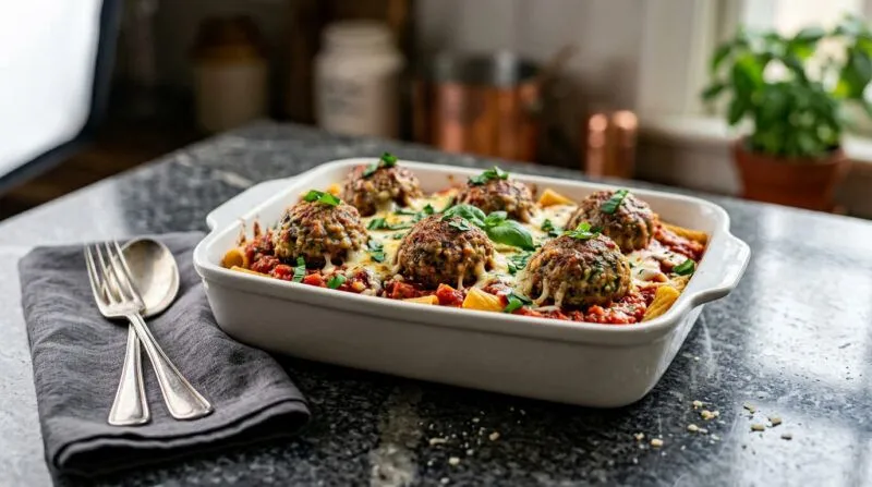 Reduced Sodium Gluten Free Meatballs Parmesan