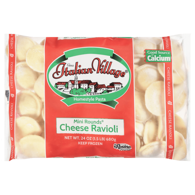 24 oz IV Mini Rounds Cheese Ravioli