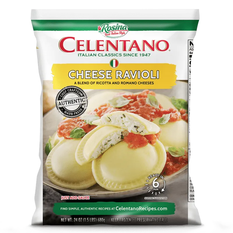 24oz Celentano Cheese Ravioli