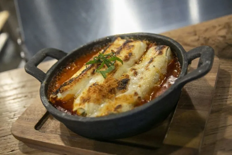 Celentano Cheese Manicotti Marinara Mozzarella