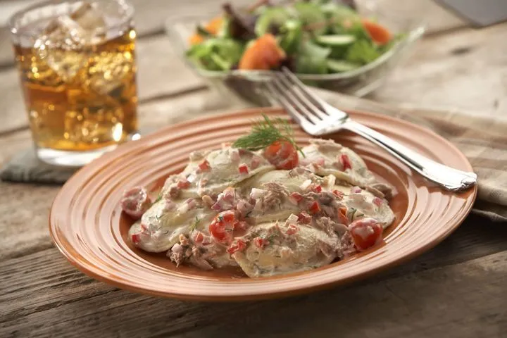 Celentano Cheese Ravioli Dill Tuna Salad