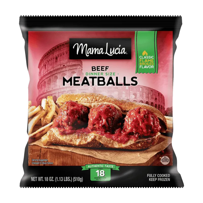 Mama Lucia Beef Dinner Size 18 oz CP