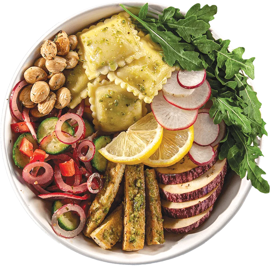 Spinach&Cheese TopView