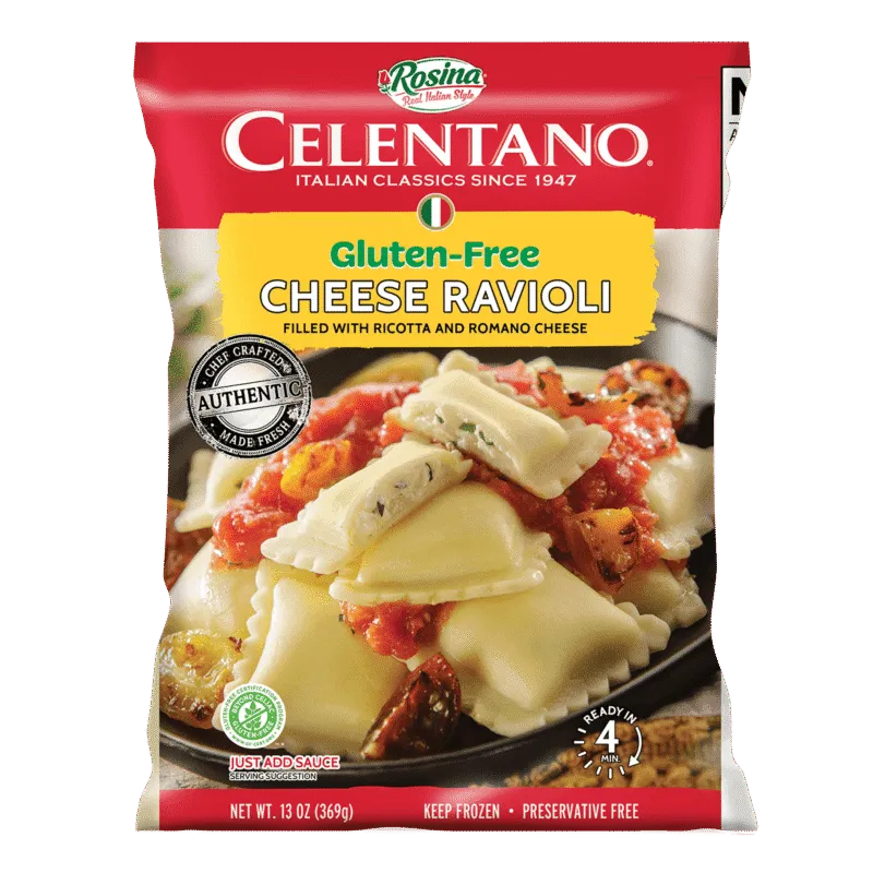 13oz Rosina PASTA Gluten Free Cheese Ravioli
