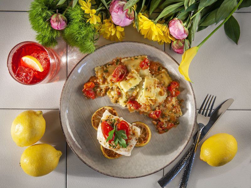 celentano spinach and cheese ravioli cod recipe scaled