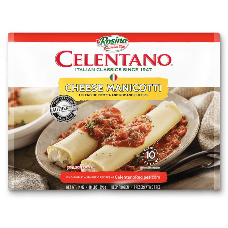 14oz Celentano Manicotti
