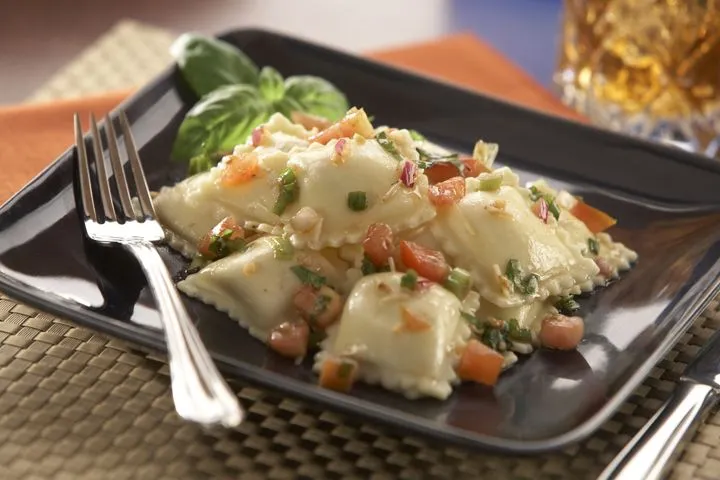 Celentano Gluten Free Cheese Ravioli Bruschetta Salad