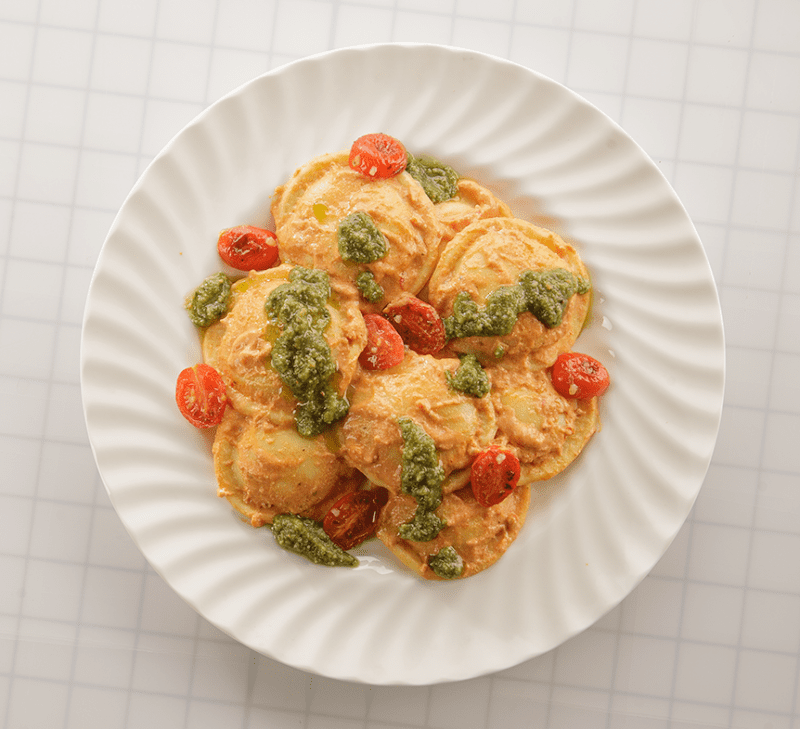 Cheese Rav & Rosa Sauce 4851