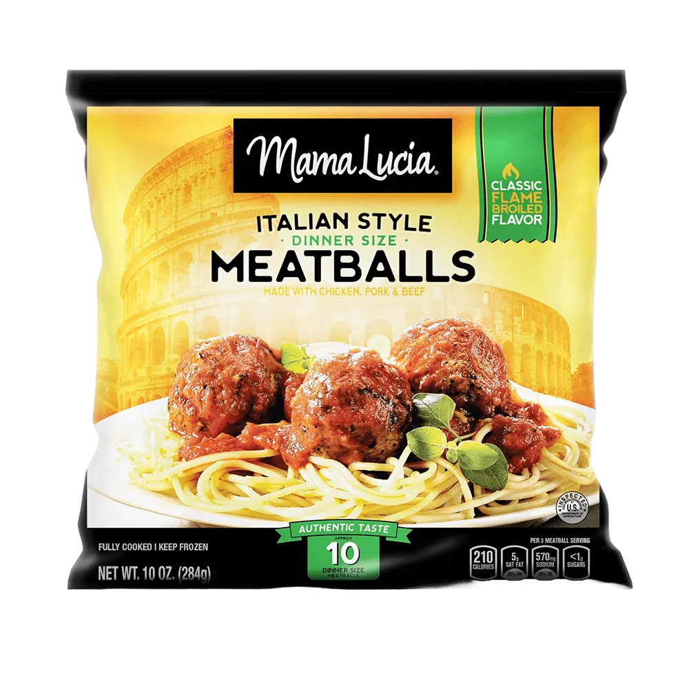 Mama Lucia® Italian Style Meatballs | Rosina Food Products