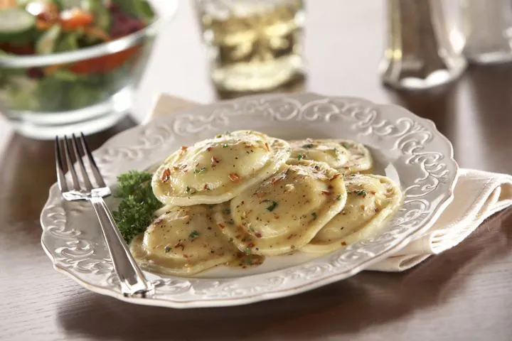 Celentano Beef Ravioli Spicy Butter Sauce