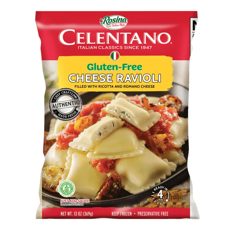 13oz Rosina PASTA Gluten Free Cheese Ravioli