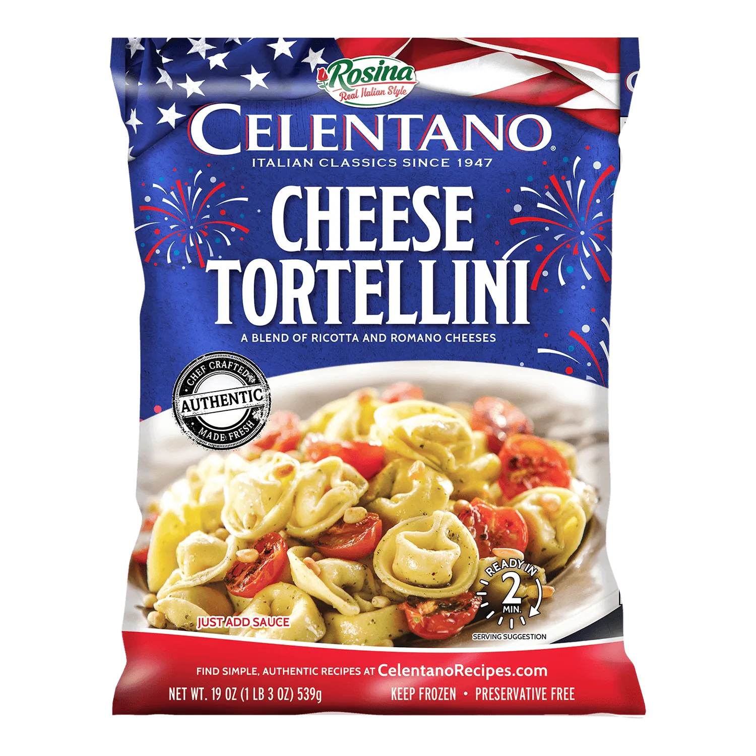 19oz Rosina PASTA Cheese Tortellini