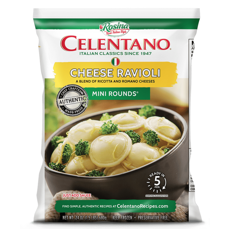 24oz Celentano Mini Rounds Cheese Ravioli