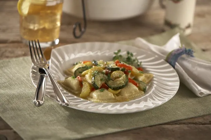 Celentano Gluten Free Cheese Ravioli Vegetables