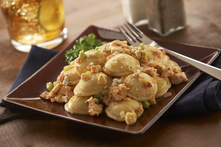 Celentano Mini Rounds Cheese Ravioli Buffalo Chicken Salad Recipe