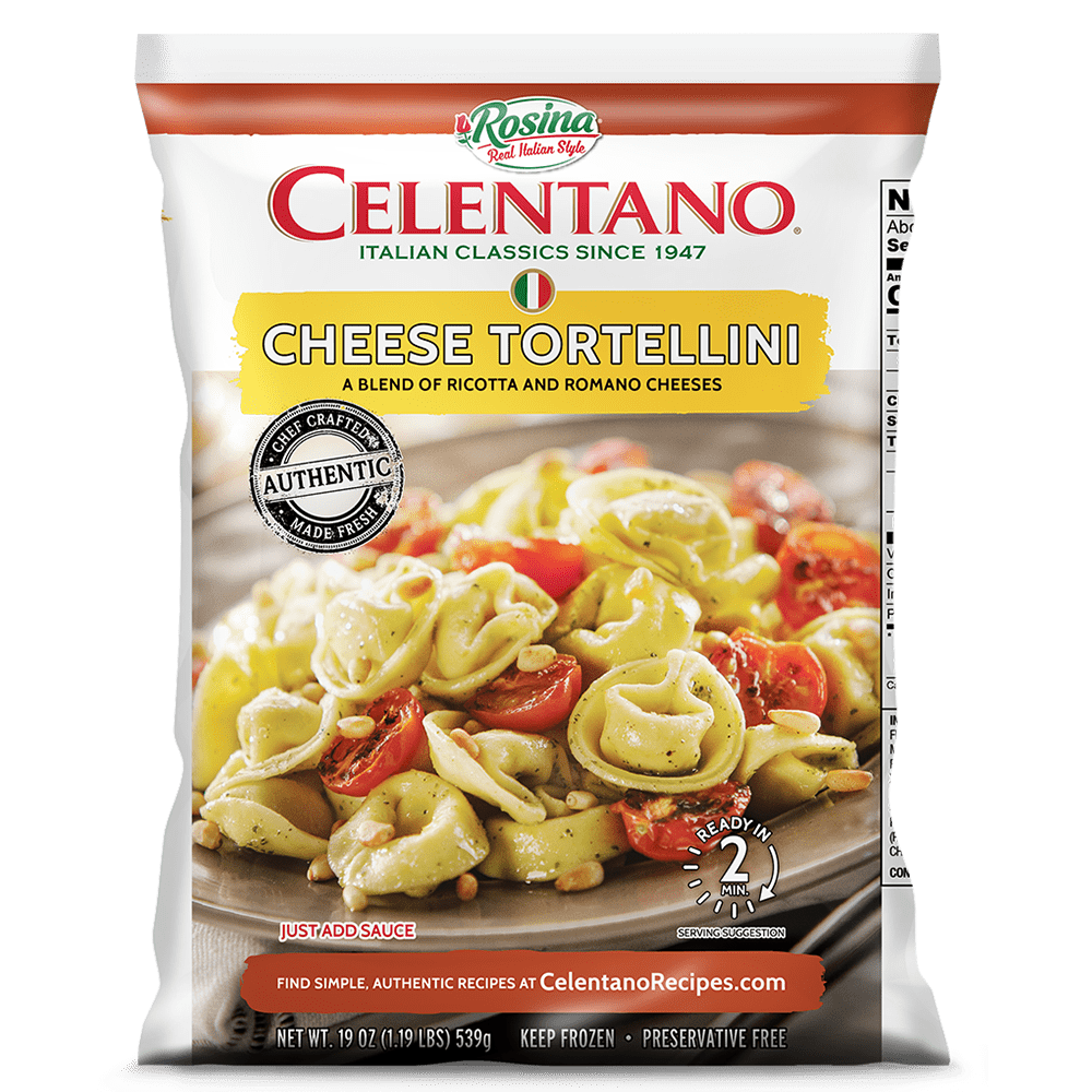 Celentano® Cheese Tortellini | Rosina Food Products
