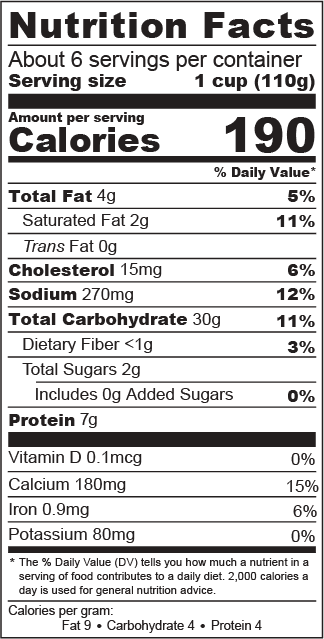 24 oz IV Large Cheese Ravioli NFP