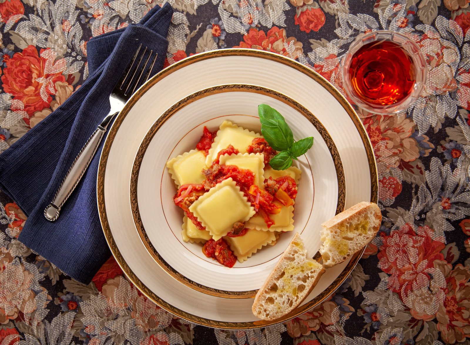 Celentano 4 Cheese Ravioli Italian Sausage scaled