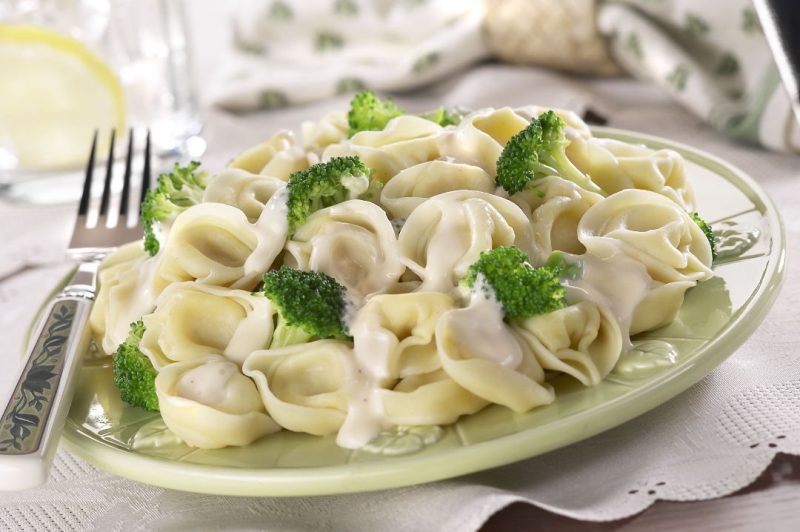 Celentano Cheese Tortellini Broccoli Alfredo
