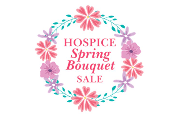 Hospice Spring Bouquet Sale Logo