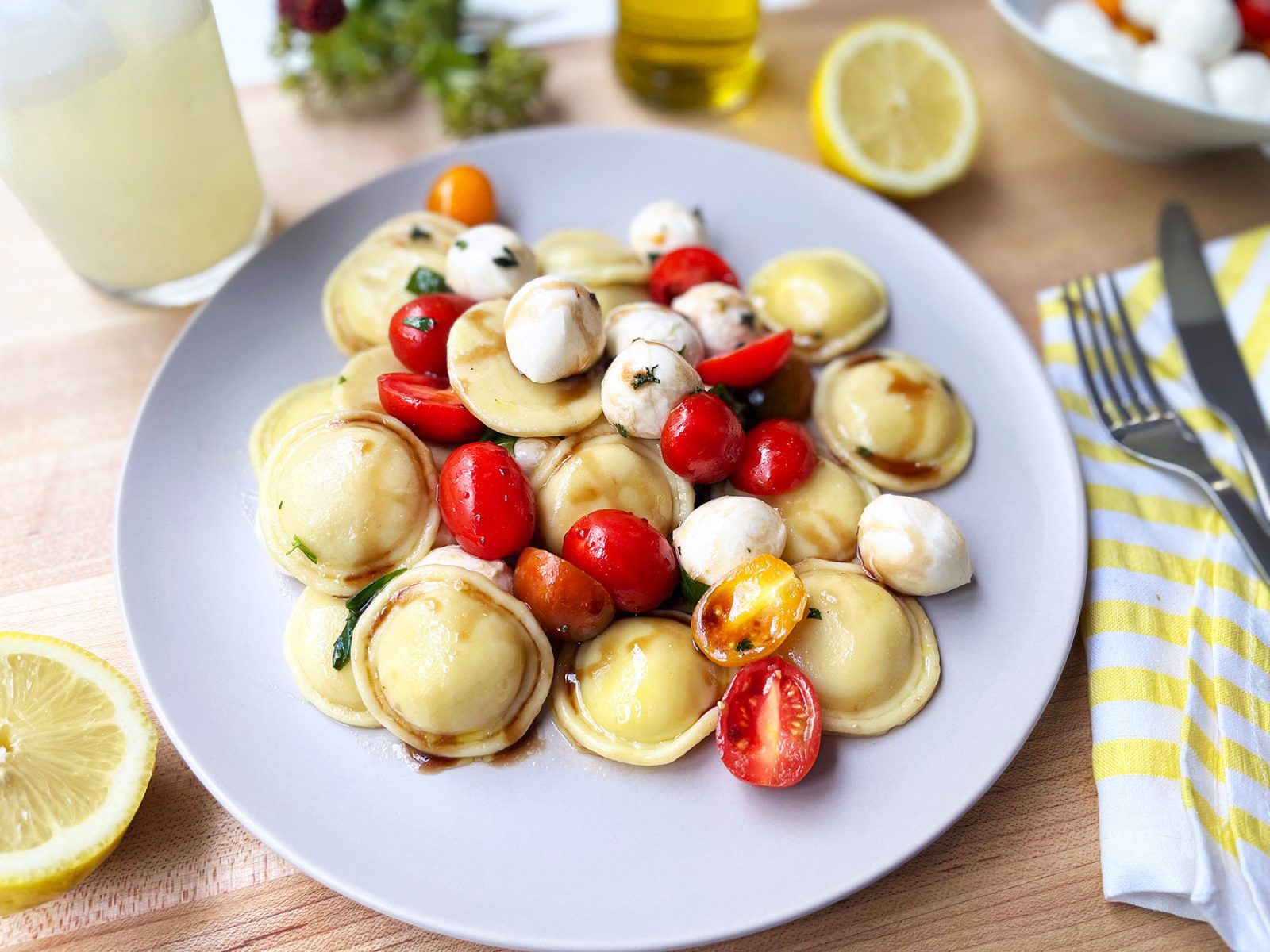 Mini Round Caprese Salad